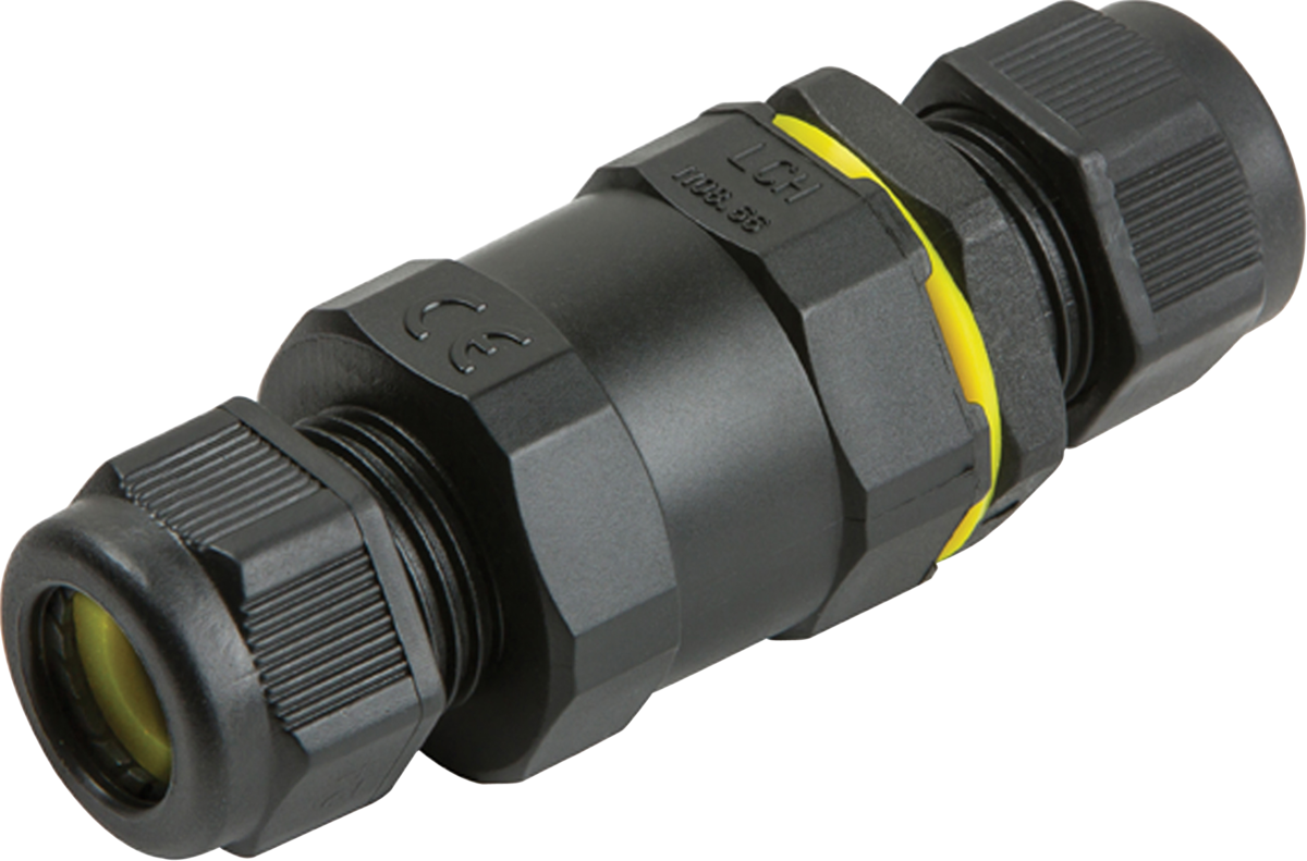 Knightsbridge IP68 16A Weatherproof Inline Connector (3 Pole)