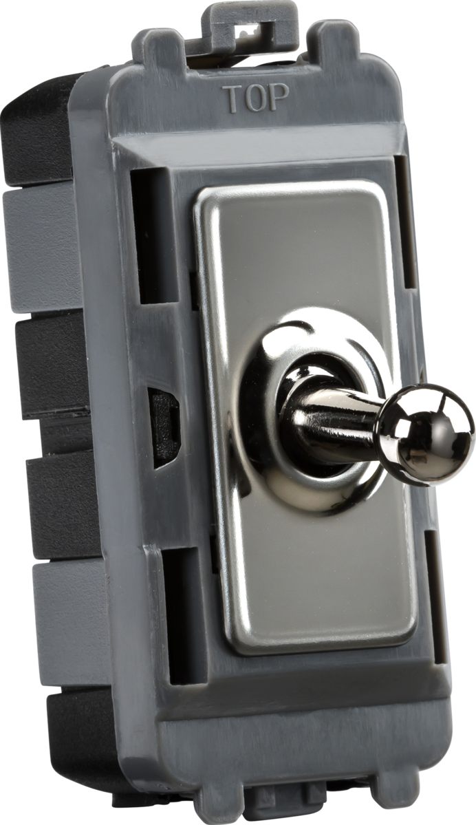 Knightsbridge 20AX 1G 2-Way SP Grid Toggle Switch