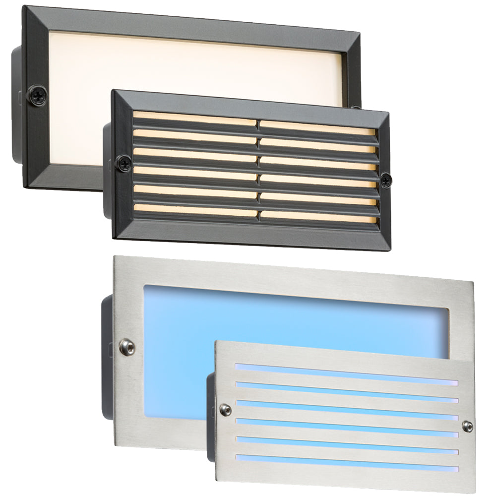 Knightsbridge 230V IP54  5W LED Recessed Brick Light