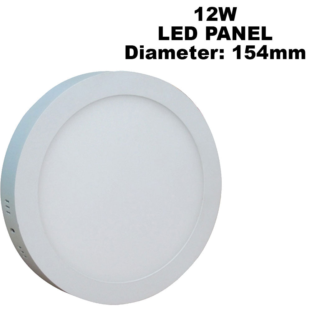 LED Ceiling Surface Round Panel Down Light Bathroom Kitchen Living Room Bright - Bright, Energy Efficient Illumination