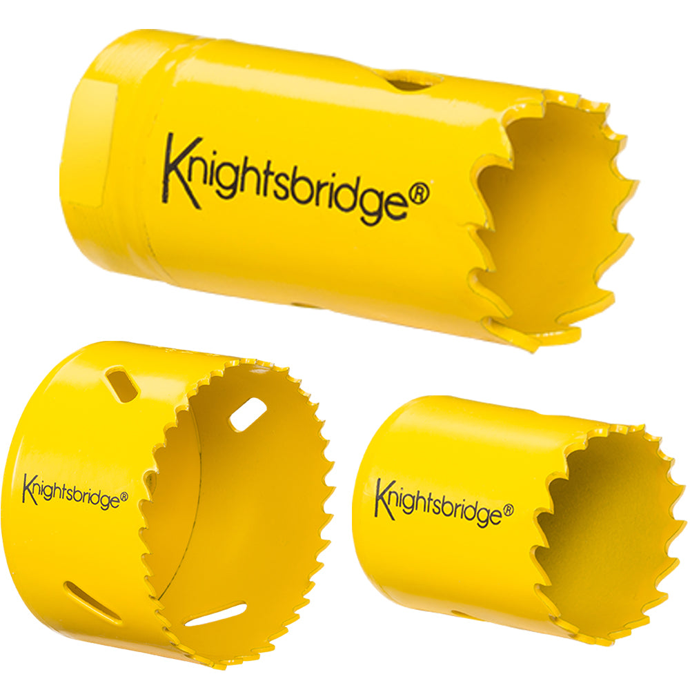 Knightsbridge Bi-Metal Hole Saw Downlight Cutter Round Heavy Metal Drill Wood Circle