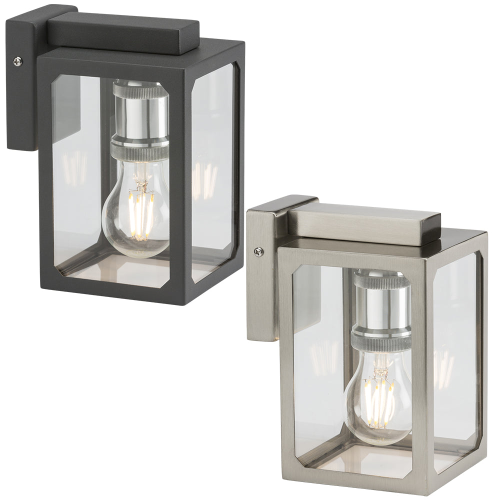 Knightsbridge 230V IP23 E27 Wall Lantern Light Fitting