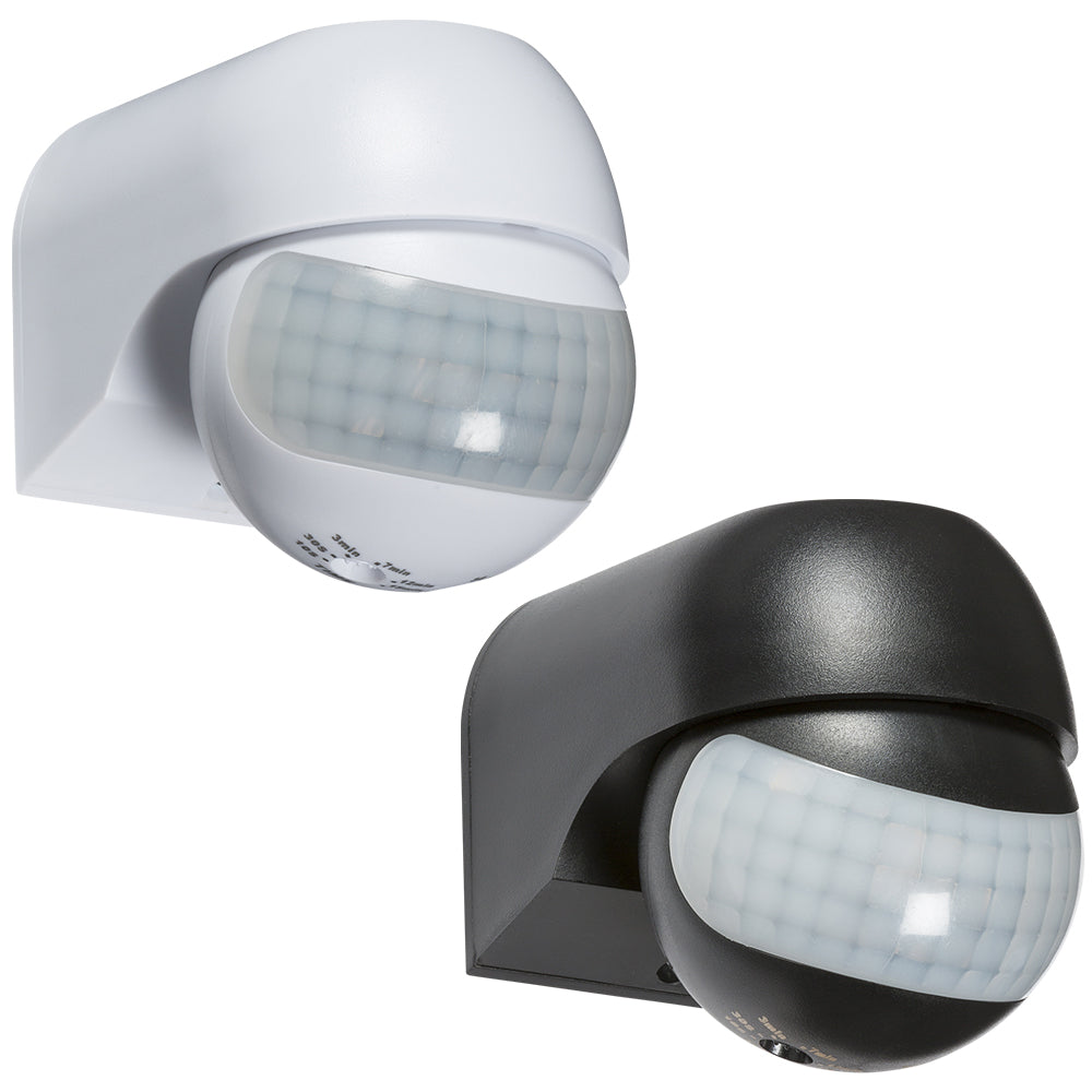 Small Sensor Guard Knightsbridge IP44 180° Mini PIR Motion Sensor